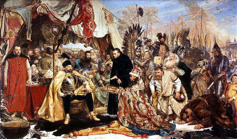 Stephen Bathory at Pskov